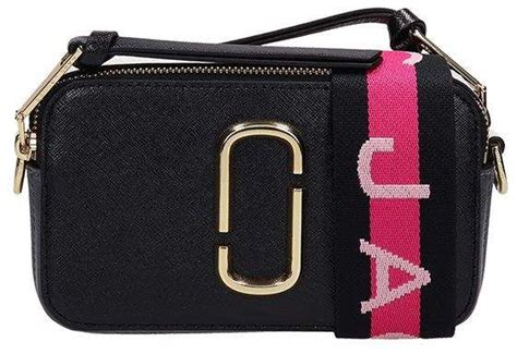 Marc Jacobs Logo Strap Snapshot Small Camera Bag