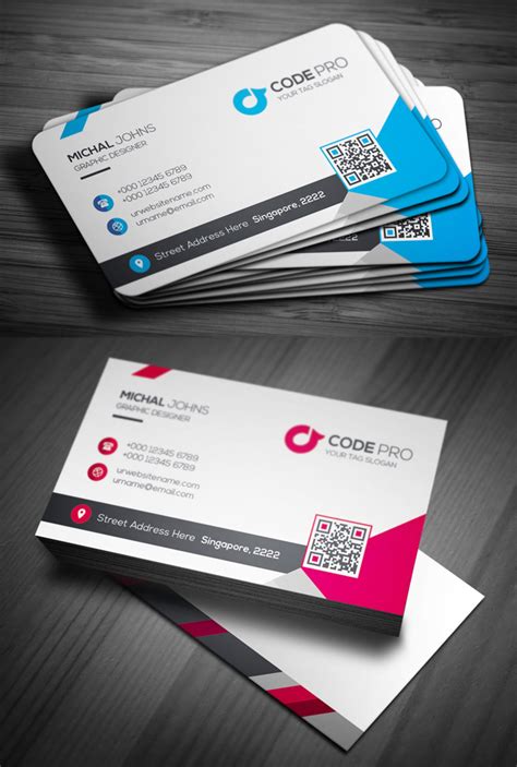 Creative Business Card Psd Templates Print Ready Design Graphic