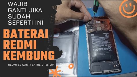 HATI2 JIKA BATERAI KEMBUNG XIAOMI TUTORIAL GANTI BATERAI TANAM XIAOMI