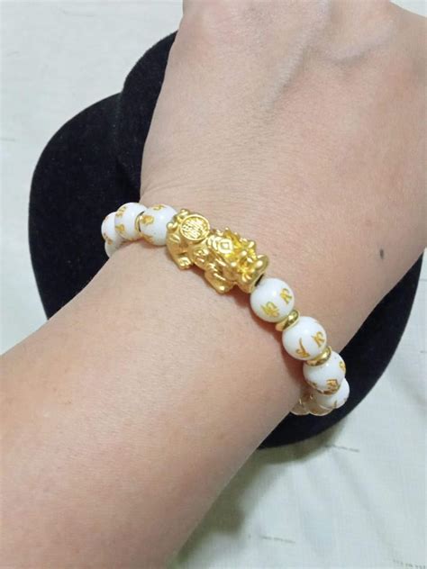 Limited Edition Ivory Pi Yao Mantra Bracelet The Jewel In The Lotus