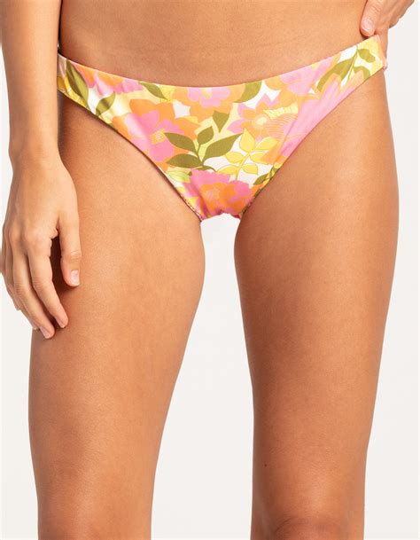 Billabong Summer Folk Reversible Skimpy Bikini Bottoms Multi Tillys