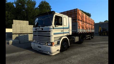 LIVE Carga De Tijolos Na Scania Saindo Da Fazenda Mapa Sul PR