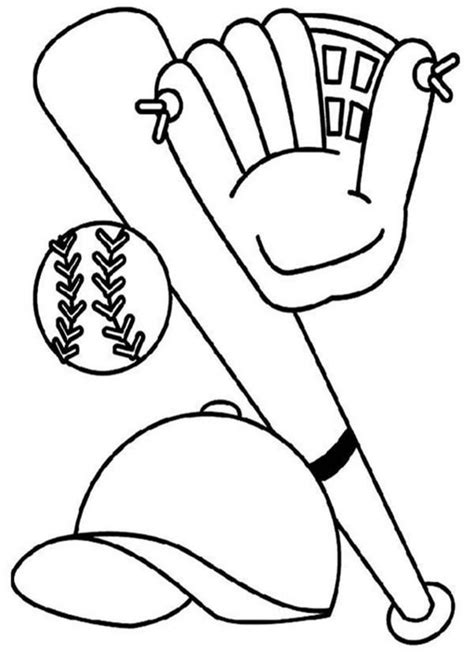 Free And Easy To Print Baseball Coloring Pages Tulamama