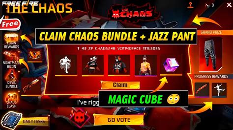 Chaos Event All Rewards 😯🔥free Fire New Event Ff New Event New Event Ff Youtube