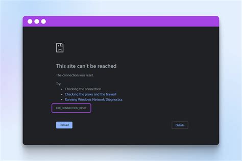 How To Fix The Err Connection Reset Error Dreamhost