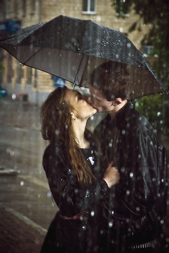 Kissing In The Rain Pictures, Photos, and Images for Facebook, Tumblr, Pinterest, and Twitter