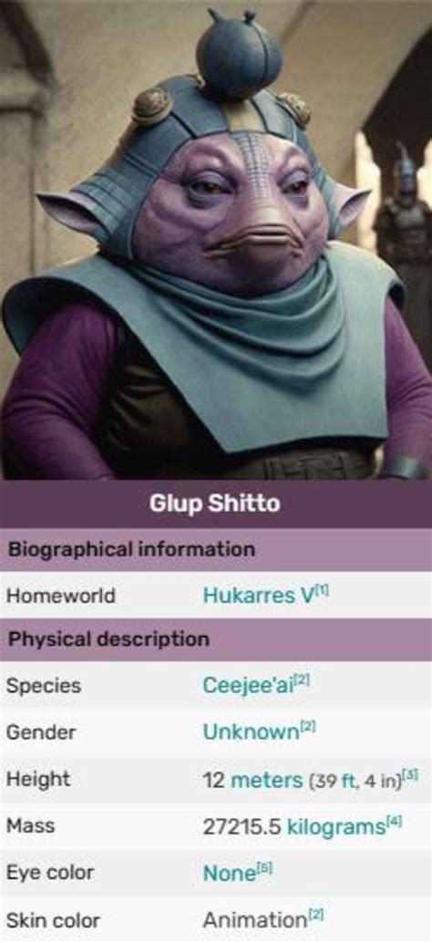 Glup Shitto Is Canon Rprequelmemes Glup Shitto Know Your Meme