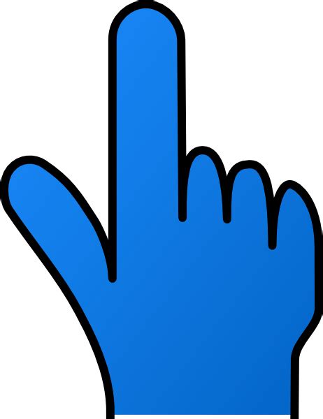 Finger Pointing Up - ClipArt Best