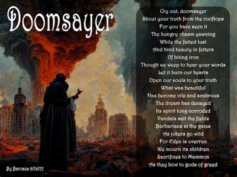 Doomsayer by Barosus on DeviantArt