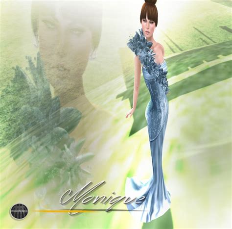 Second Life Marketplace Vdmonique Gown Sky