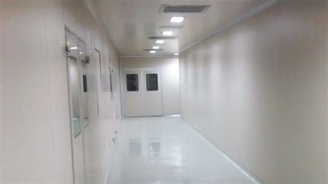 Modular Pharmaceutical Cleanrooms Upvc Coated Panels Nicomac