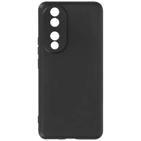 Funda Para Honor 90 Silicona Semirrígida Tacto Suave Negro con Ofertas