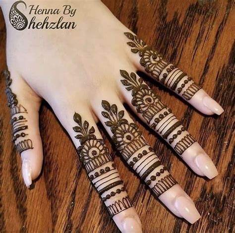 Beautiful Dubai Fingers Mehndi Designs 2022 Mehndi Designs For