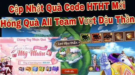 Cập Nhật Quà Code Huyền Thoại Hải Tặc Mới Hóng Quà All Của Nami Team