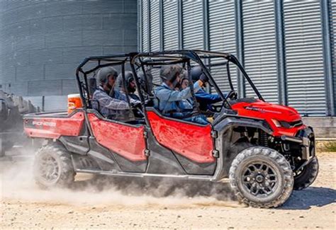 New 2023 Honda Pioneer 1000 6 Deluxe Crew Utility Vehicles In Houston