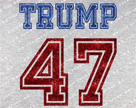 Trump Faux Glitter Varsity Png Donald Trump Republican Usa