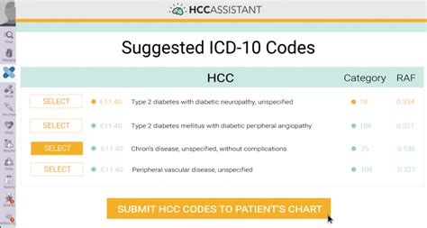 Advanced Hcc Coding Tool Hcc Coding App Inferscience