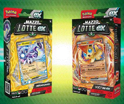 Pokemon Mazzo Lotte Ex Victiniex O Miraidonex Italiano Edicola Shop