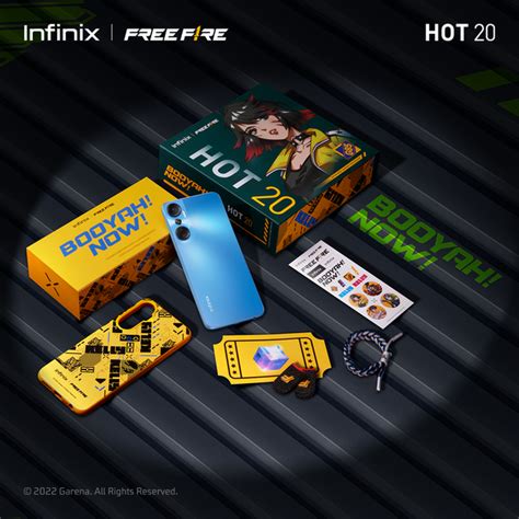 Infinix Garena Free Fire Hot Series