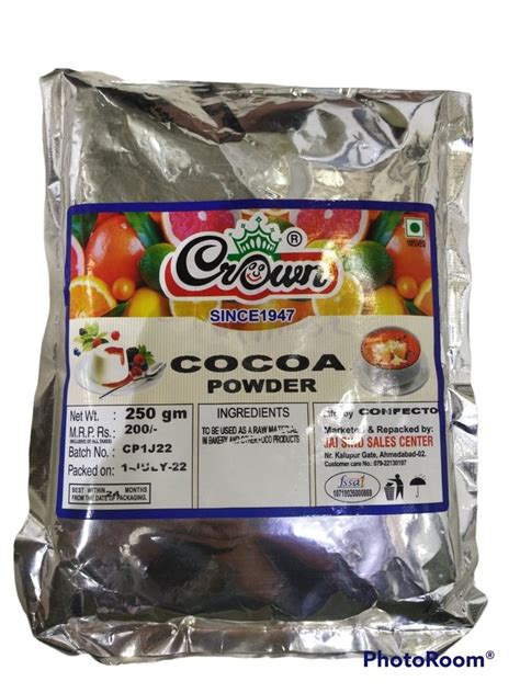 Cocoa Powder Crown 250 Gm Packaging Type Packet At ₹ 140 Kg In Ahmedabad