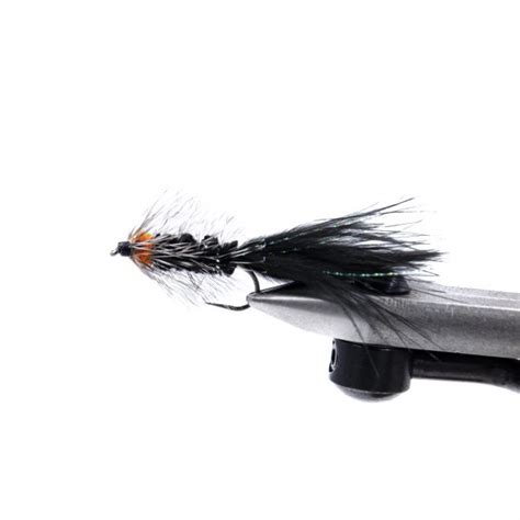 Woolly Bugger Black Orange Gray Fly Fishing Supplies