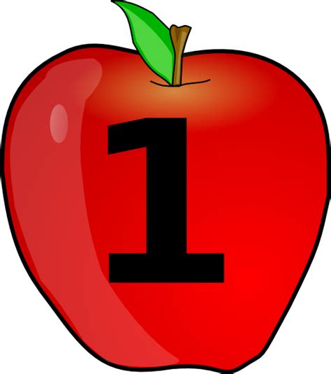 Counting Apple Clip Art At Clker Vector Clip Art Online Royalty