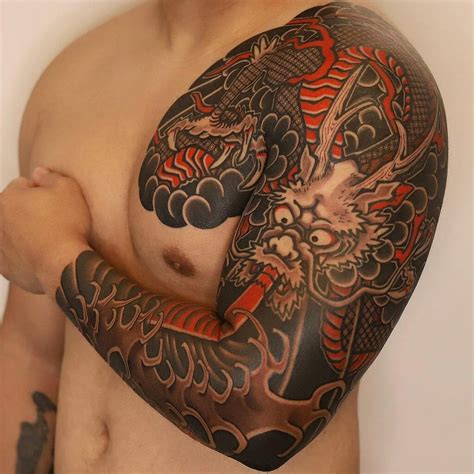 101 Best Dragon Sleeve Tattoo Ideas Youll Have To See To Believe