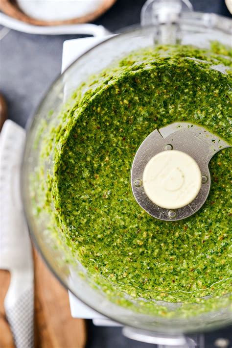 Easy Homemade Cilantro Pesto Simply Scratch