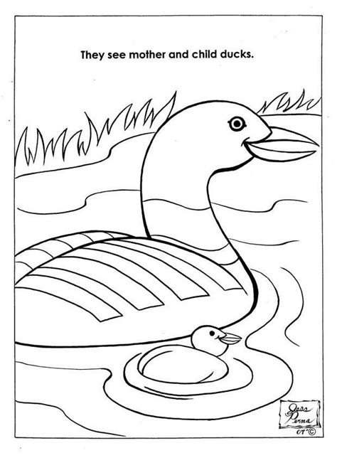 Dessins Gratuits Colorier Coloriage Canards Imprimer