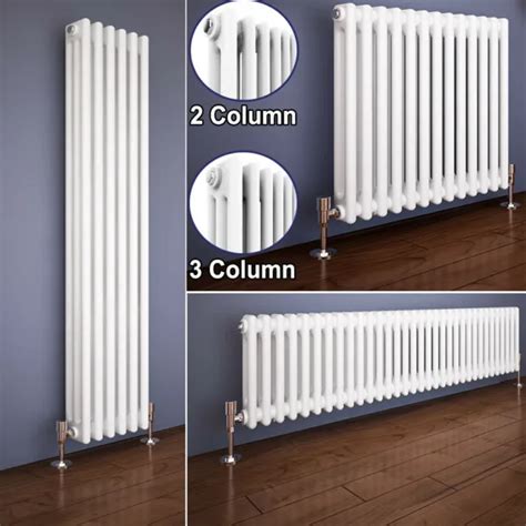 TRADITIONAL 2 3 Column Radiator Vertical Horizontal Rads Cast Iron