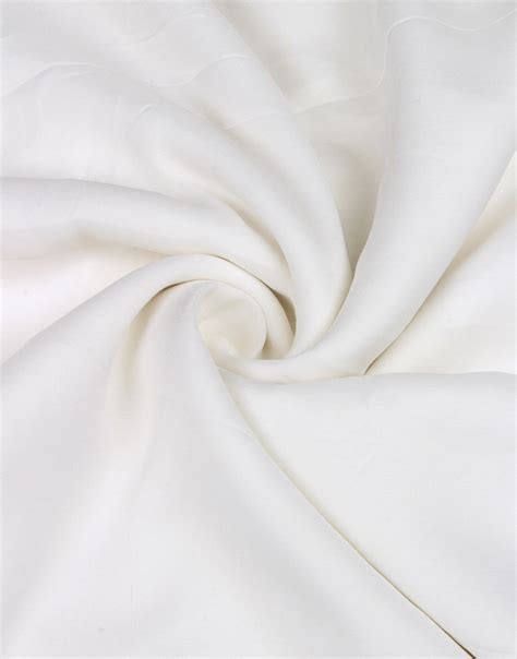 White Color Cotton Silk Fabric For Mens Shirt Charu Creation