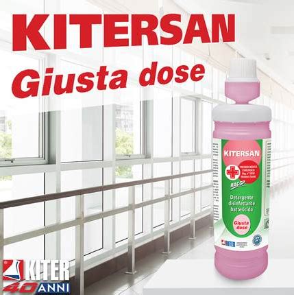 Kitersan Lt Spc Detergente Disinfettante Battericida Haccp