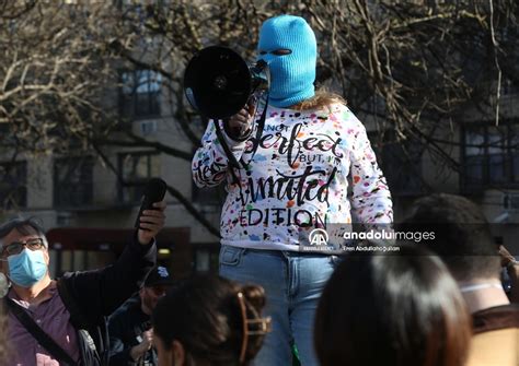 Homeless New Yorkers Protest Eric Adams Anadolu Ajansı