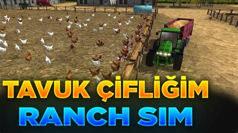 ÜstÜn Zeka Tavuk ÇİflİĞİm Ranch Simulator Türkçe Ranch Sim Youtube