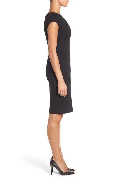 Classiques Entier® V Neck Ponte Sheath Dress Nordstrom Sheath Dress