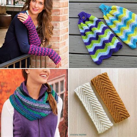 30 Free Chevron Crochet Pattern Collection - Blitsy