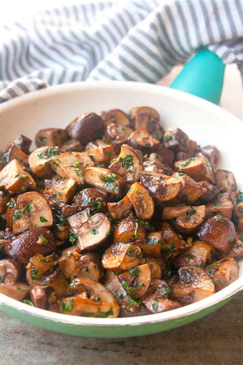 Sauteed Garlic Mushrooms Bright Roots Kitchen