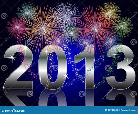 New Year 2013 Stock Illustration Illustration Of Year 18297689