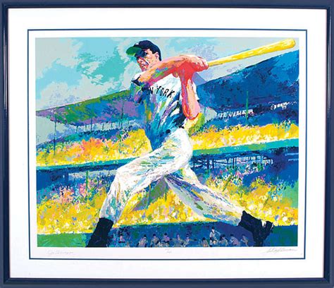 Lot Detail Joe DiMaggio LeRoy Neiman Signed The Cut Limited