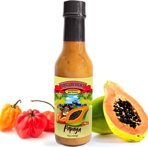 Spicy Delight Best Hot Sauce By Flavor Pirate Aruba Hot Sauce Made With Habanero