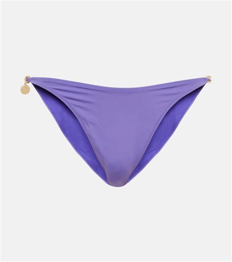 Braga De Bikini Con Cadena En Morado Stella Mc Cartney Mytheresa