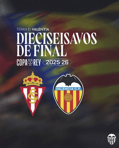 El Real Sporting de Gijón será el rival del Valencia CF en los