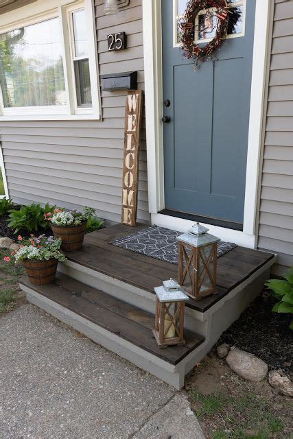 concrete front porch steps ideas - You Look Beautiful Forum Frame Store