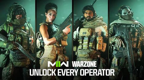 How To Unlock Every Operator In Modern Warfare Warzone Spawn