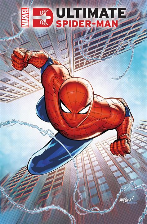 APR240674 ULTIMATE SPIDER MAN 6 25 COPY INCV DAVID MARQUEZ VAR