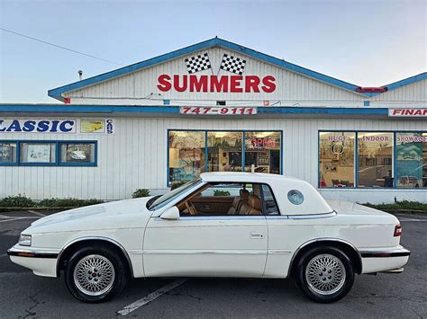 1991 Chrysler TC Convertible by Maserati - V6 - 4-Speed - *41K Miles * for sale