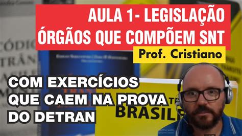 Aula Legisla O Rg Os Que Comp Em Snt Exerc Cios Que Caem Na