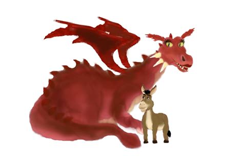 Dragon and Donkey by Snyder0101 on DeviantArt