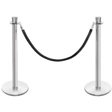 Stanchion – Black Velvet Rope | Affordable Elegance Inc.