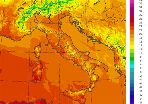 Meteo Le Temperature Massime Di Oggi C A Cagliari